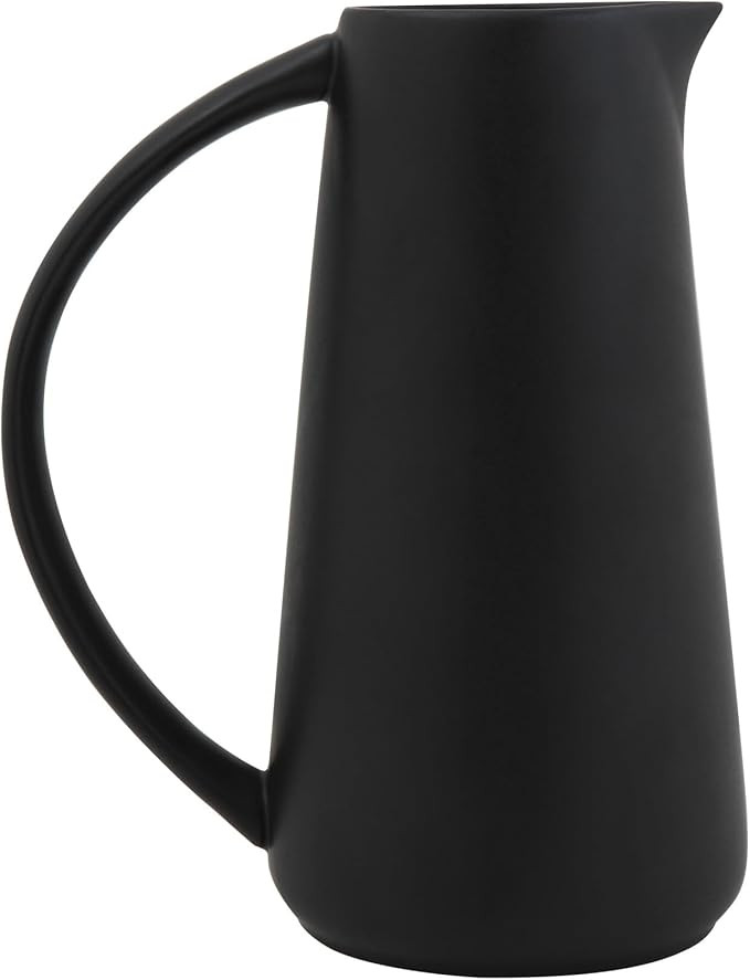 Bloomingville Black Stoneware Pitcher | Amazon (US)