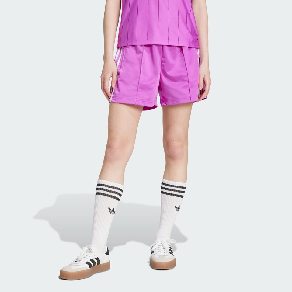 ADIDAS ORIGINALS Loosefit Broek 'Firebird' in Lila | ABOUT YOU | ABOUT YOU NL