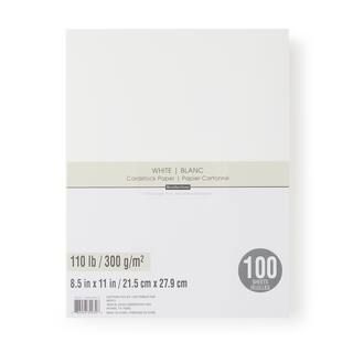 Heavyweight 8.5" x 11" Cardstock Paper by Recollections™, 100 Sheets | Michaels Stores