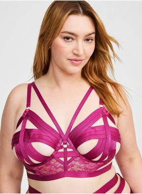 Strappy Vixen Elastic Cup Underwire Bra | Torrid (US & Canada)
