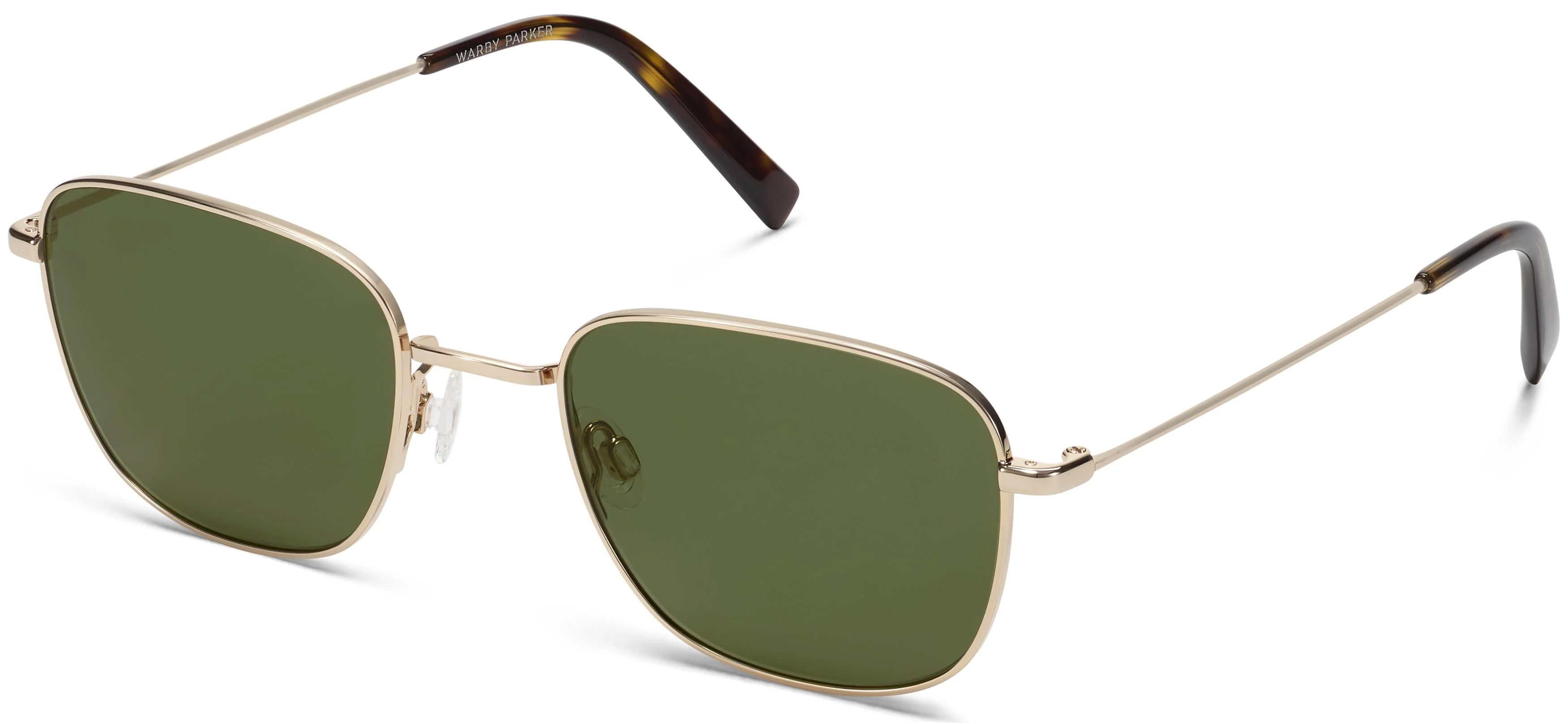 Blount Sunglasses in Polished Gold | Warby Parker | Warby Parker (US)