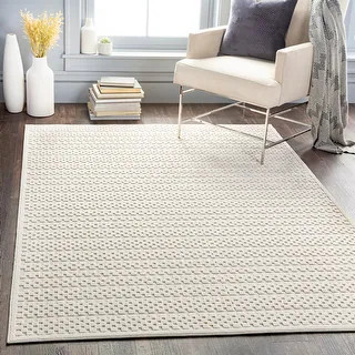 Brennah Indoor/ Outdoor Checkered Stripe Area Rug - On Sale - Overstock - 31609426 | Bed Bath & Beyond