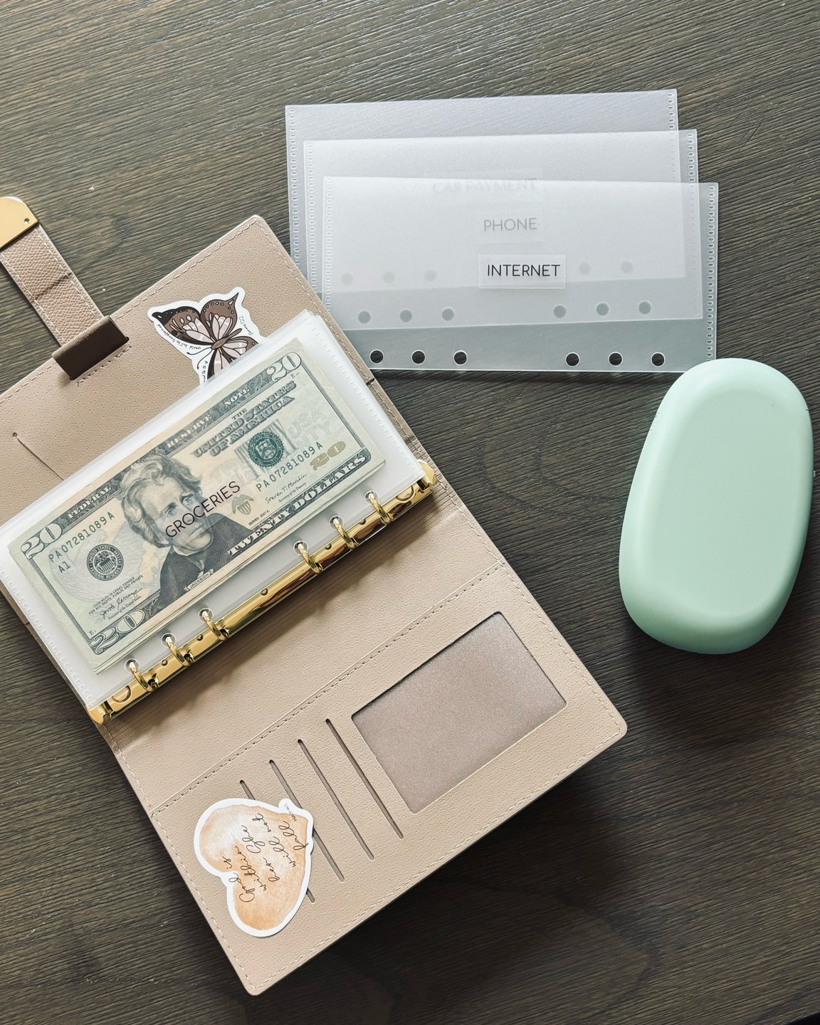 I’ve take a few months off but I’m back in to my routine of cash stuffing. It’s the only way I can stay focused on my money goals. I found some useful products on Amazon to make my own cash stuffing envelopes because they can be extremely expensive on Etsy.  I love that I can create new categories whenever I need. 