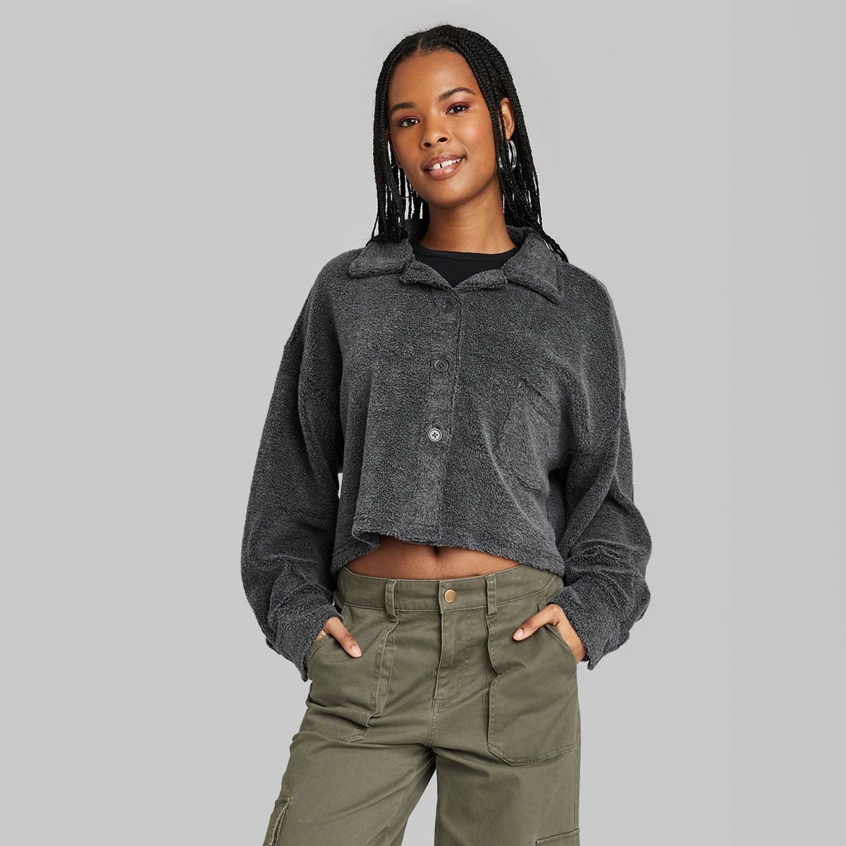 Women's Fleece Shacket - Wild Fable™ | Target