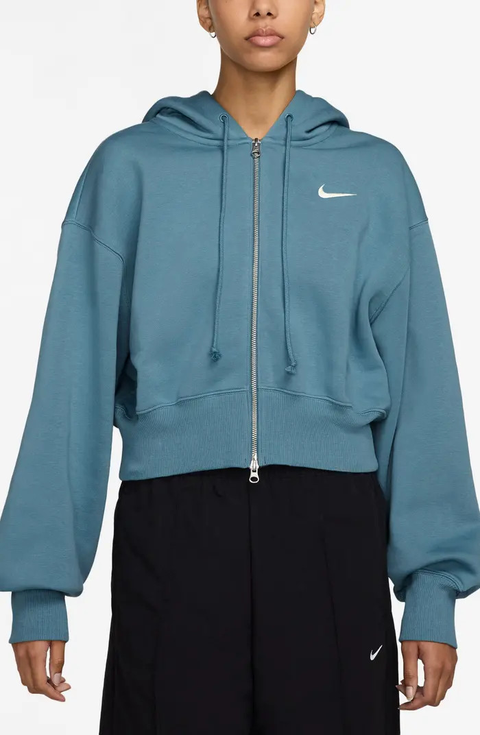 Sportswear Phoenix Fleece Crop Hoodie | Nordstrom