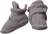 Zutano Unisex-Baby Newborn Cozie Fleece Bootie, Gray, 3 Months | Amazon (US)