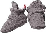 Zutano Unisex-Baby Newborn Cozie Fleece Bootie, Gray, 3 Months | Amazon (US)