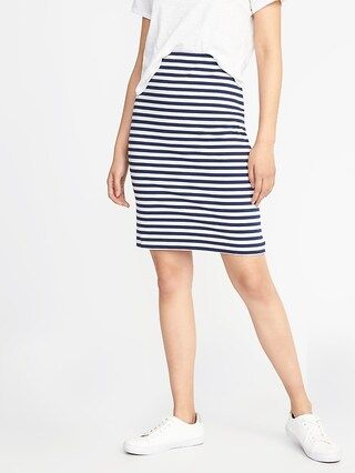 Ponte-Knit Pencil Skirt for Women | Old Navy US