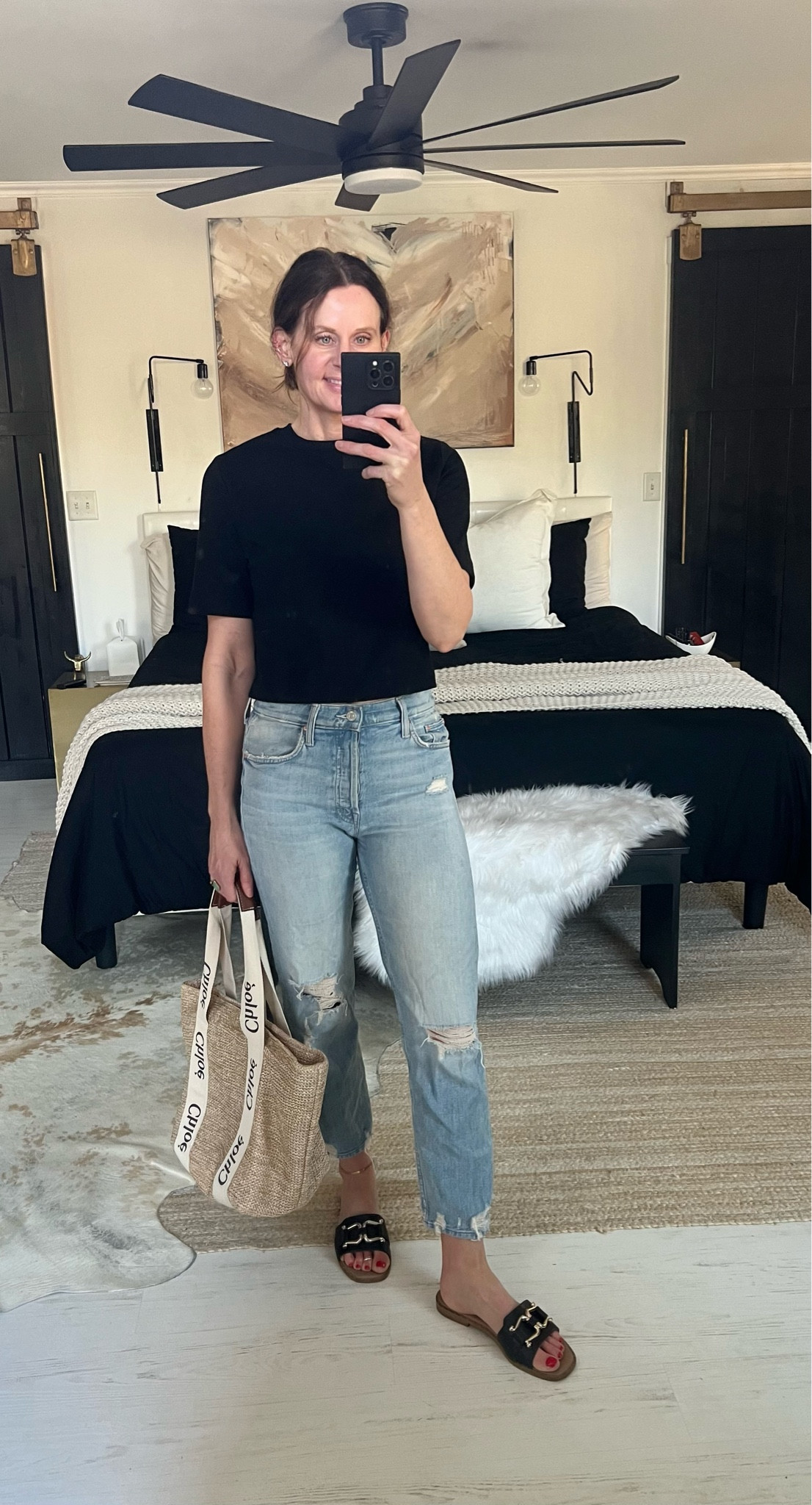 Wearing 26 in denim & small in t-shirt. These shoes are sold out but linking similar pair.

#LTKunder100 #LTKitbag #LTKSeasonal
