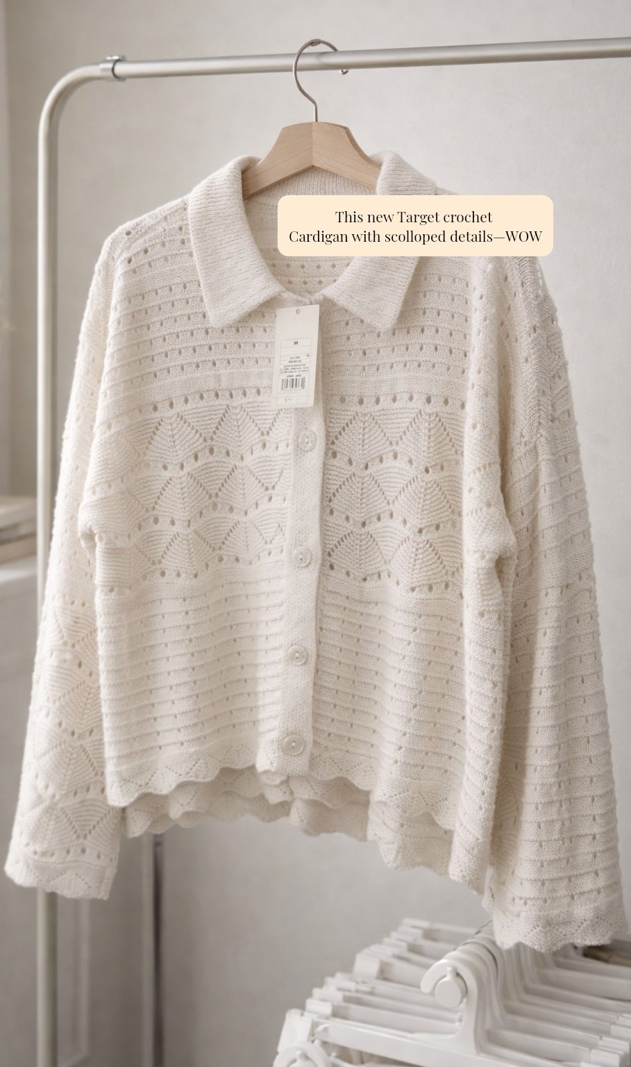 Love this new cardigan from target.. it looks so classy- the details are so timeless 🤩

Target outfit find
Fashion finds 

#LTKootd