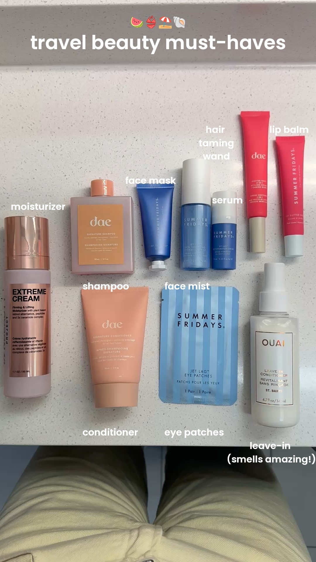 The moisturizer looks massive but it’s TSA friendly. The leave-in is not, but I always packed it in my checked bag because it makes my hair smell AMAZING

#LTKTravel #LTKBeauty #LTKSummerEdit