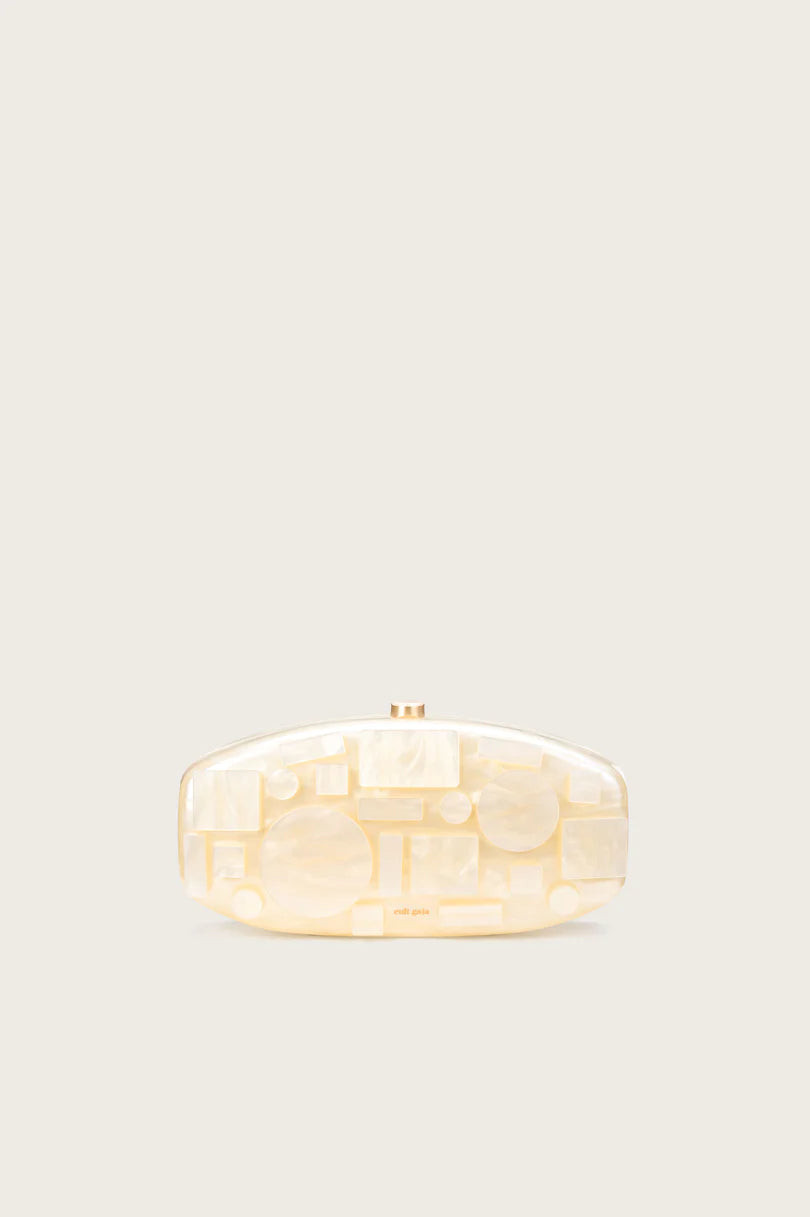 Adara Clutch- Ivory | Bette's