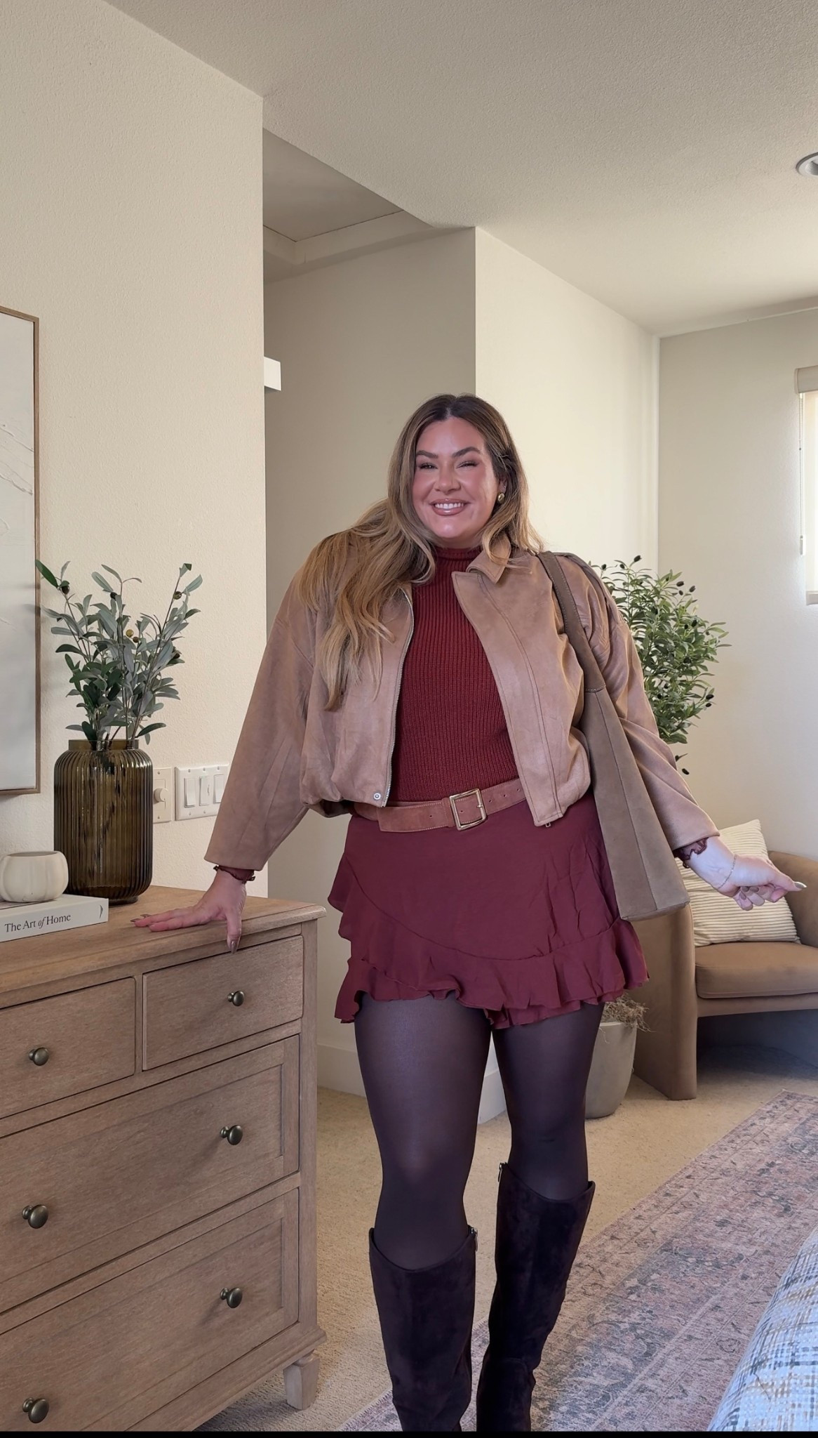 Thanksgiving & fall outfit inspo 🤎 wearing everything in an xl!

#LTKSeasonal #LTKHoliday #LTKMidsize