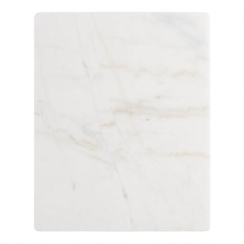 White Marble Pastry Board | World Market