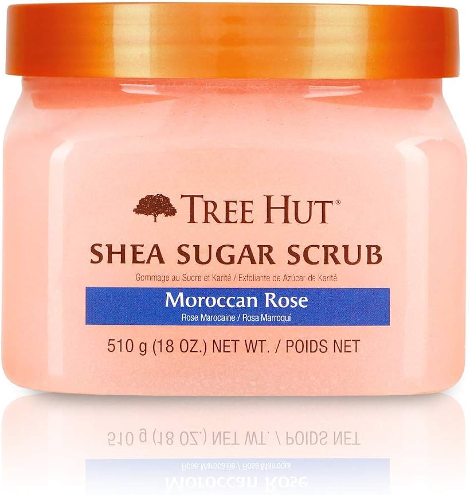 Tree Hut Shea Sugar Scrub Moroccan Rose, 18oz, Ultra Hydrating and Exfoliating Scrub for Nourishi... | Amazon (US)