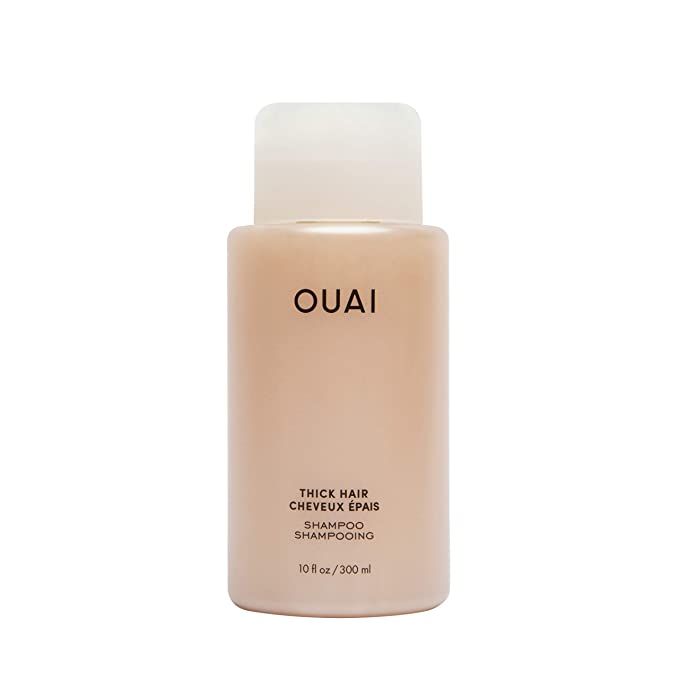 OUAI Thick Shampoo. Fight Frizz and Nourish Dry, Thick Hair with Strengthening Keratin, Marshmall... | Amazon (US)