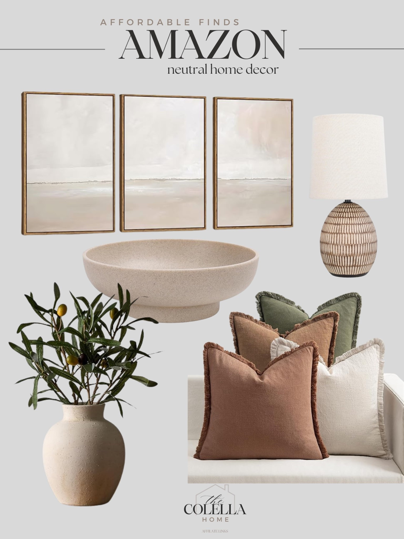 Affordable neutral home decor from Amazon 

#LTKHome #LTKStyleTip #LTKFindsUnder50