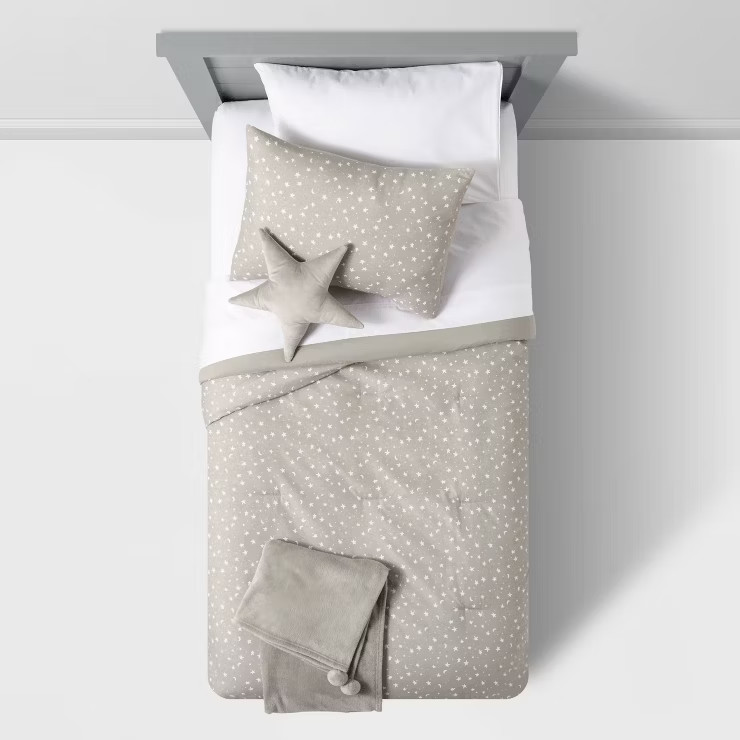 Star Value Multi-Piece Bedding Set Gray - Pillowfort™ | Target