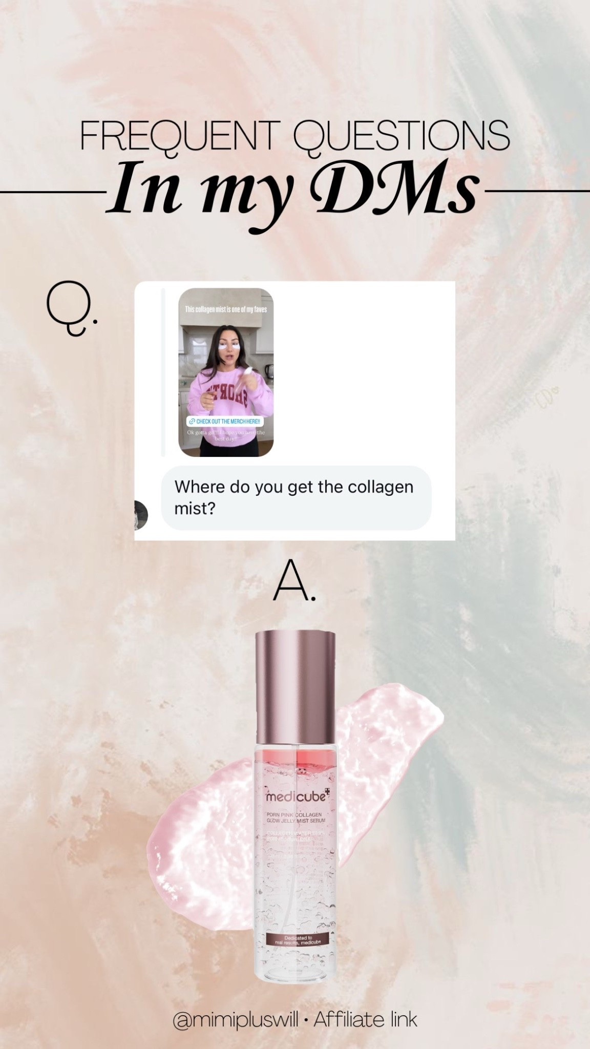 The best collagen mist serum!!!

#LTKgrwm #LTKBeauty #LTKdayinmylife
