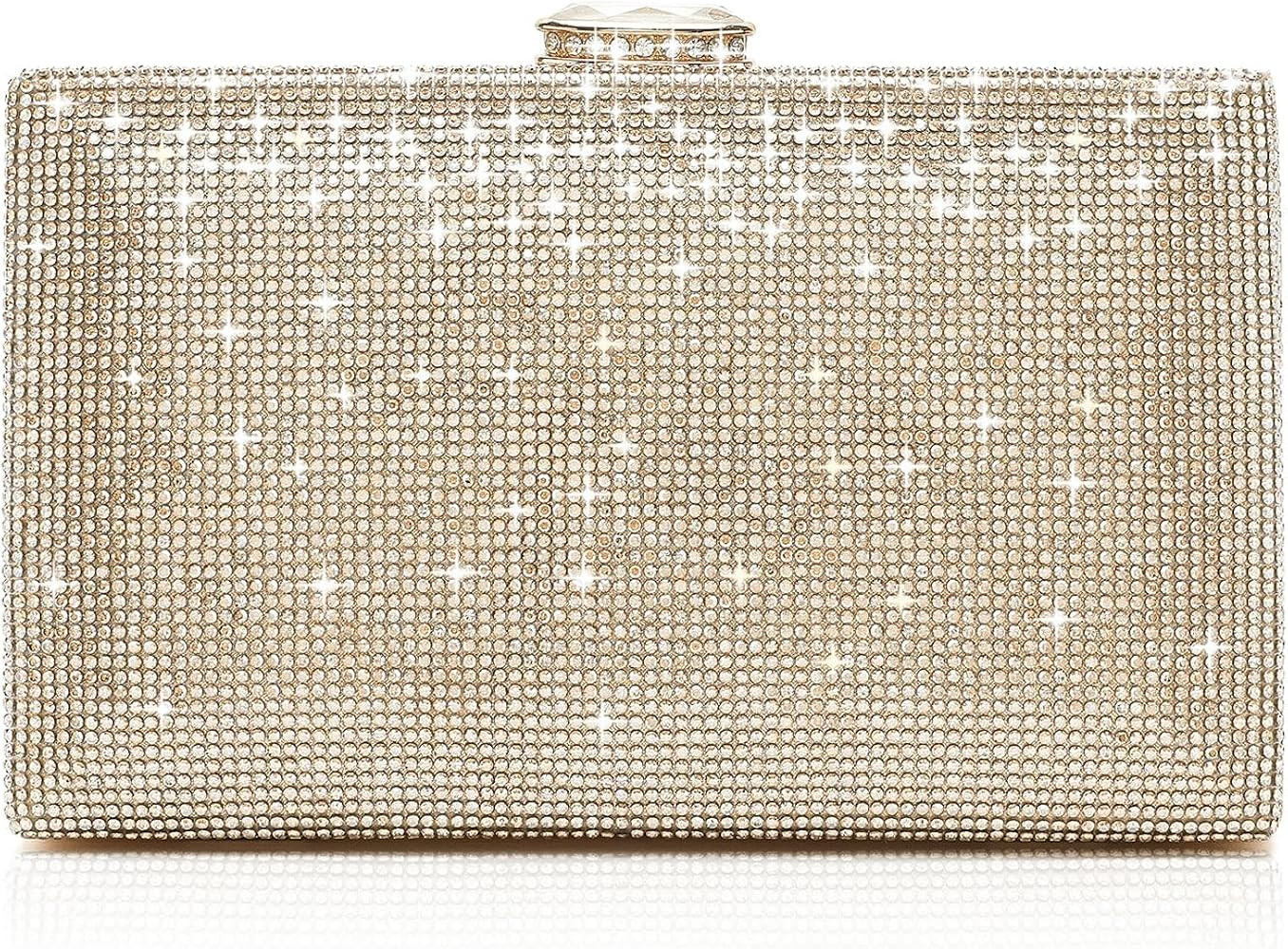 CARIEDO Women's Sparkling Clutch Purse Elegant Glitter Evening Bags Bling Evening Handbag for Dan... | Amazon (US)