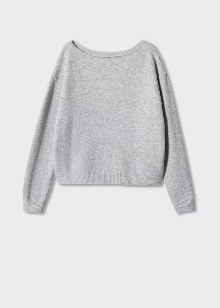 Bouclé sweater -  Women | Mango USA | MANGO (US)