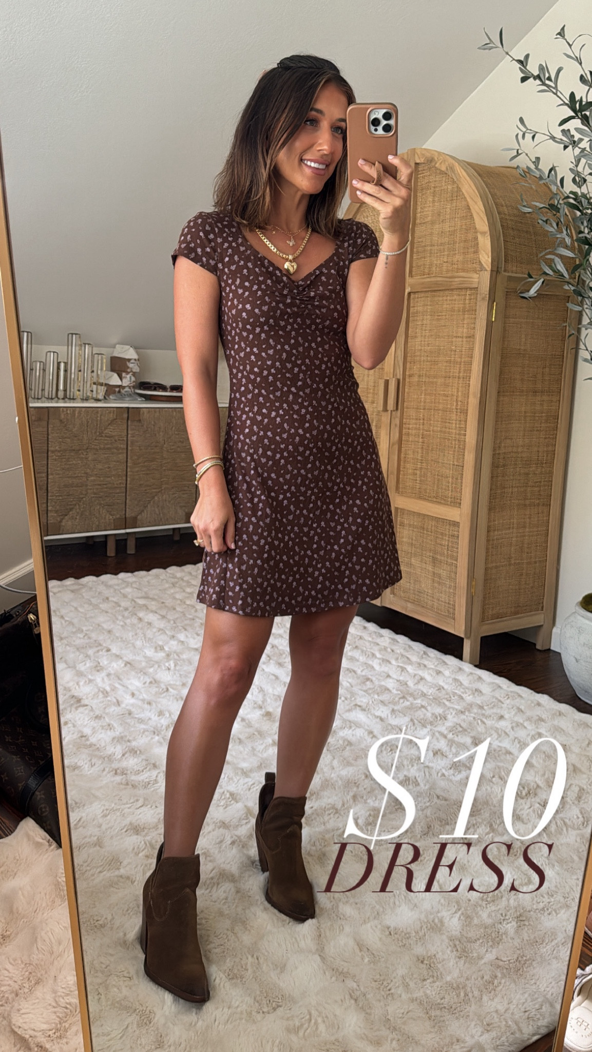 $10 dress size XS
Booties size 7
Target heart necklace
Walmart butterfly necklace 

#laurabeverlin 

#LTKBacktoSchool #LTKSaleAlert #LTKFindsUnder50