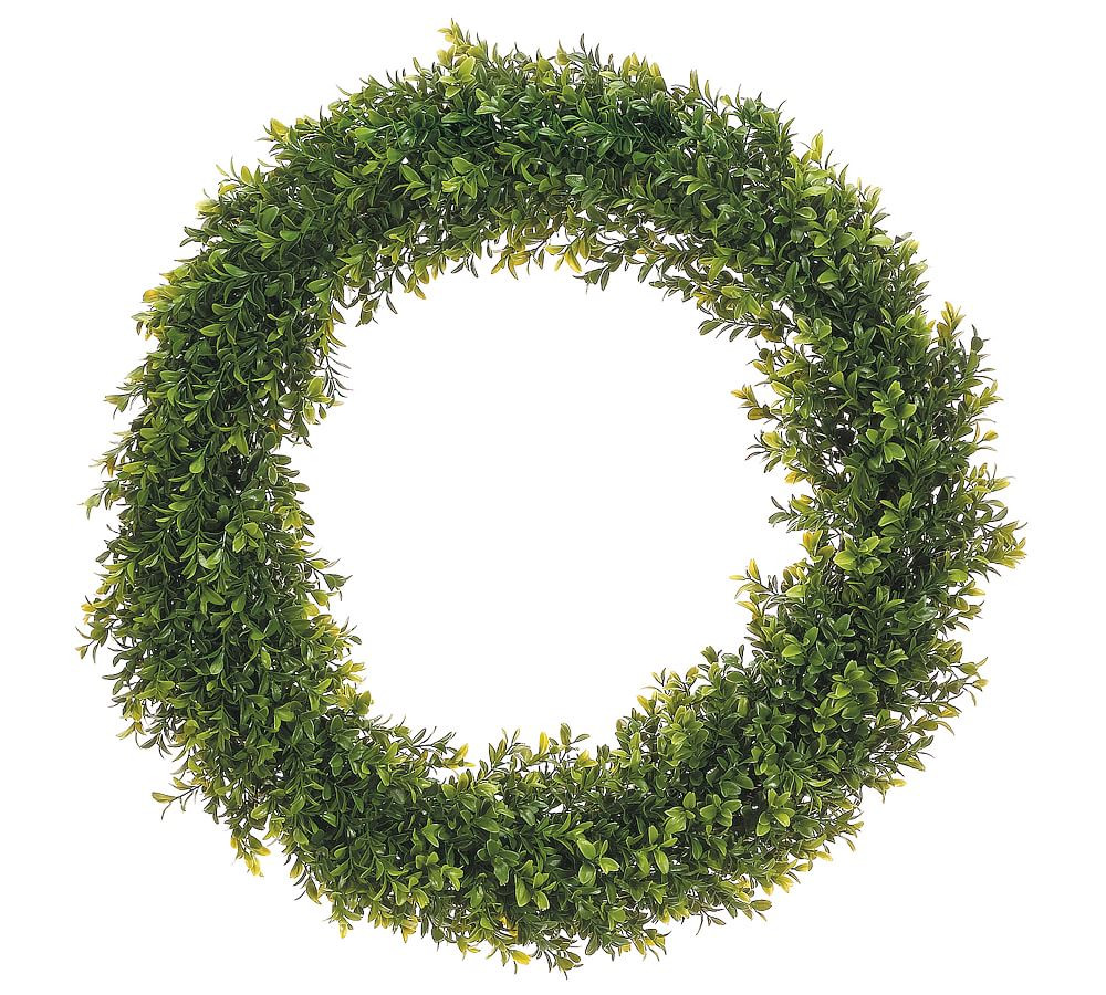 Faux Boxwood Wreaths | Pottery Barn (US)