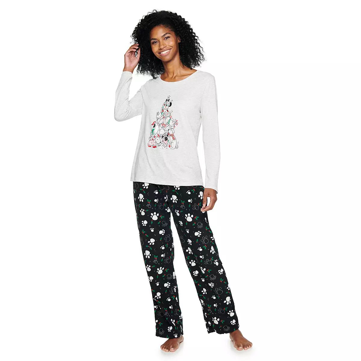 Women's Jammies For Your Families® Pet Christmas Pajama Set | Kohl's