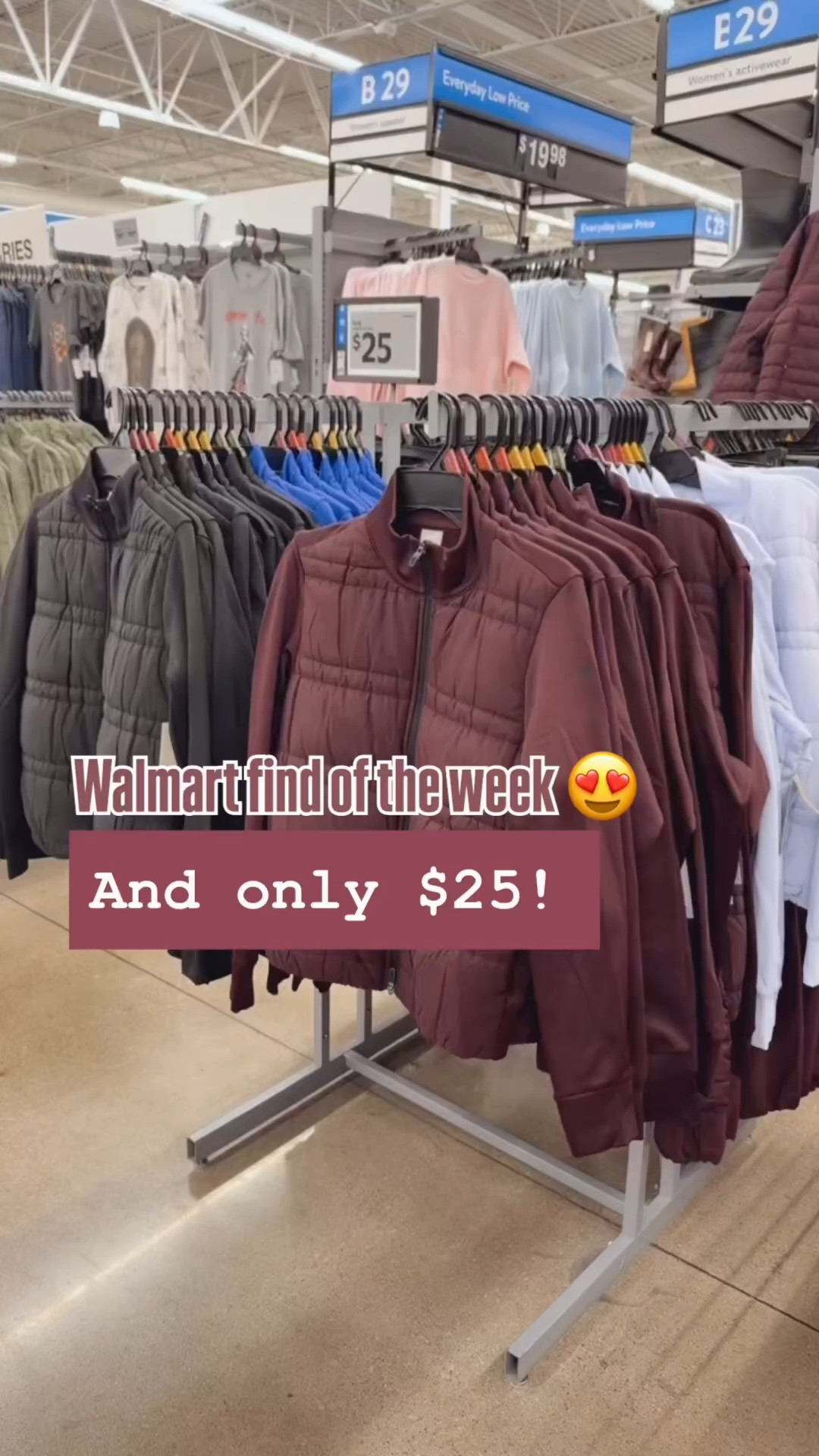 Walmart new arrival and only $25! ✨

Fall fashion / fall outfit / jackets / athletic wear / athleisure
@Walmart #walmart #walmartstyle