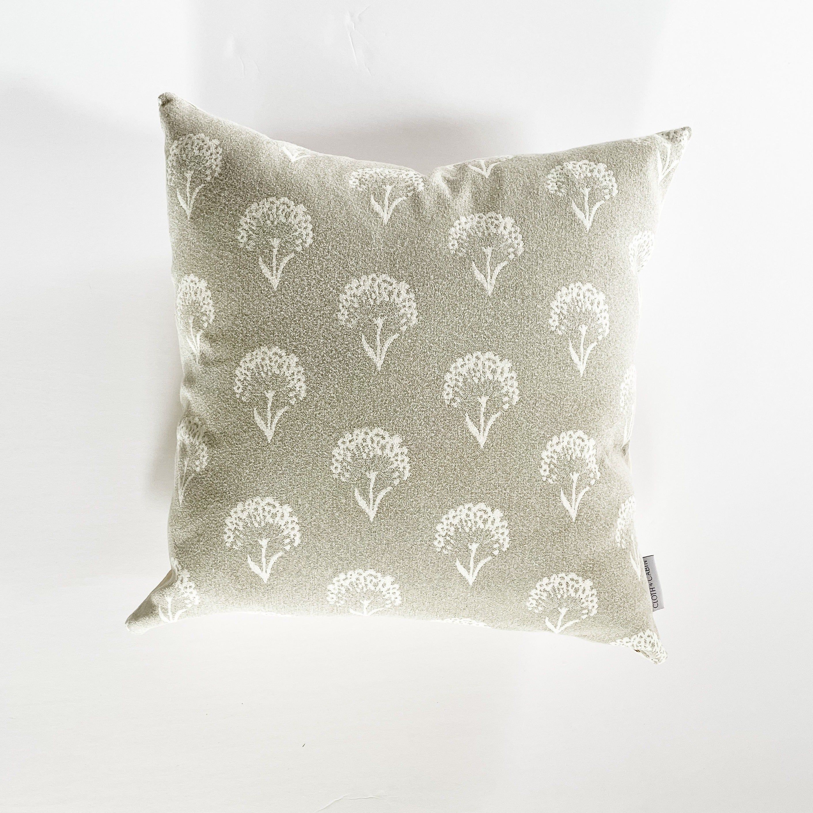 C+C Coneflower Pillow Cover | Linen | Cloth + Cabin