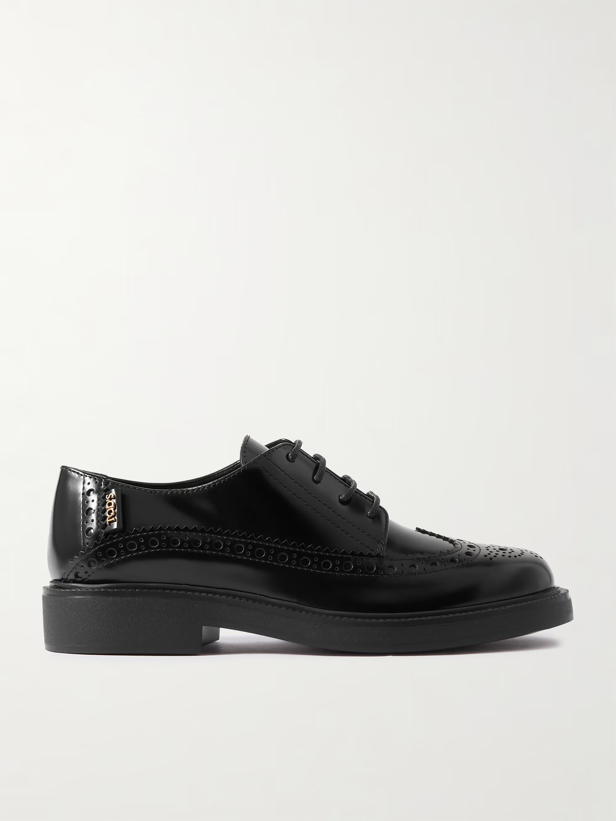Embellished patent-leather brogues | NET-A-PORTER (UK & EU)