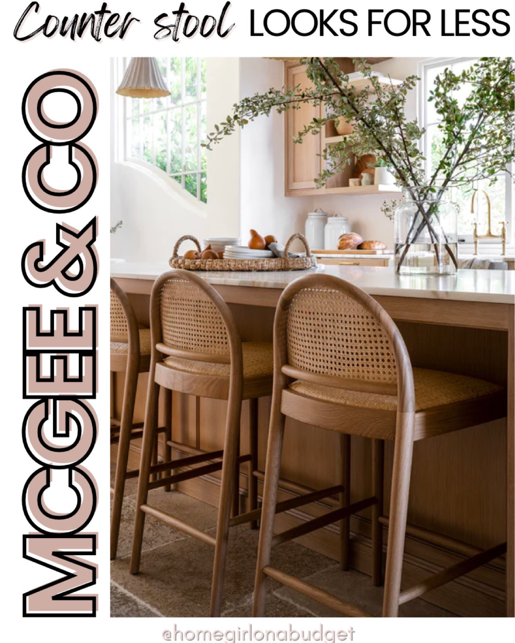 Kitchen bar stools, Rattan bar stool, rattan counter stools, cane bar stool, Bar stools, barstools, counter bar stools, counter height bar stools, bar height stools, coastal modern, modern coastal, coastal kitchen, McGee and co, mcgeeandco, California casual, home decor on a budget, (3/4)

#LTKstyletip #LTKhome