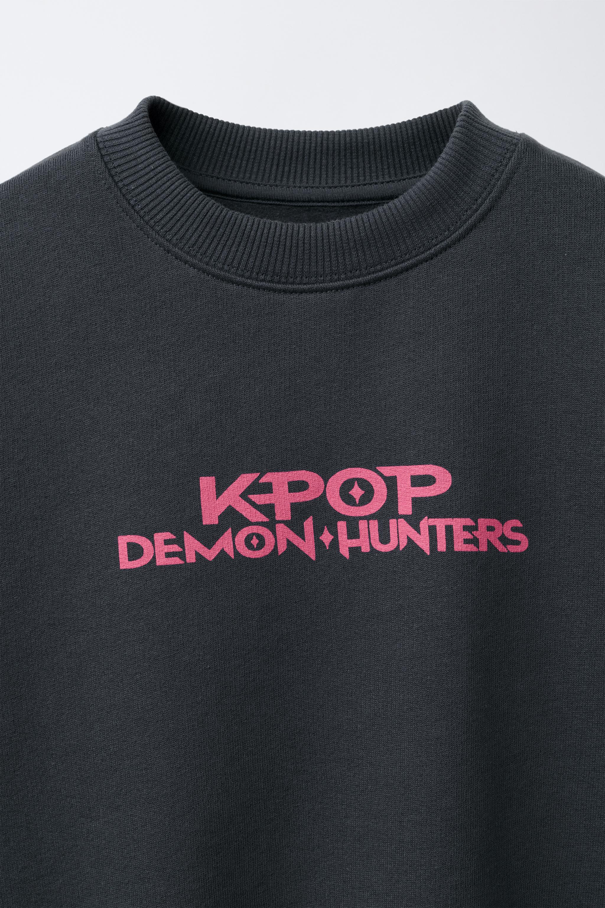 KPOP DEMON HUNTERS™ NETFLIX © PRINT SWEATSHIRT | Zara US