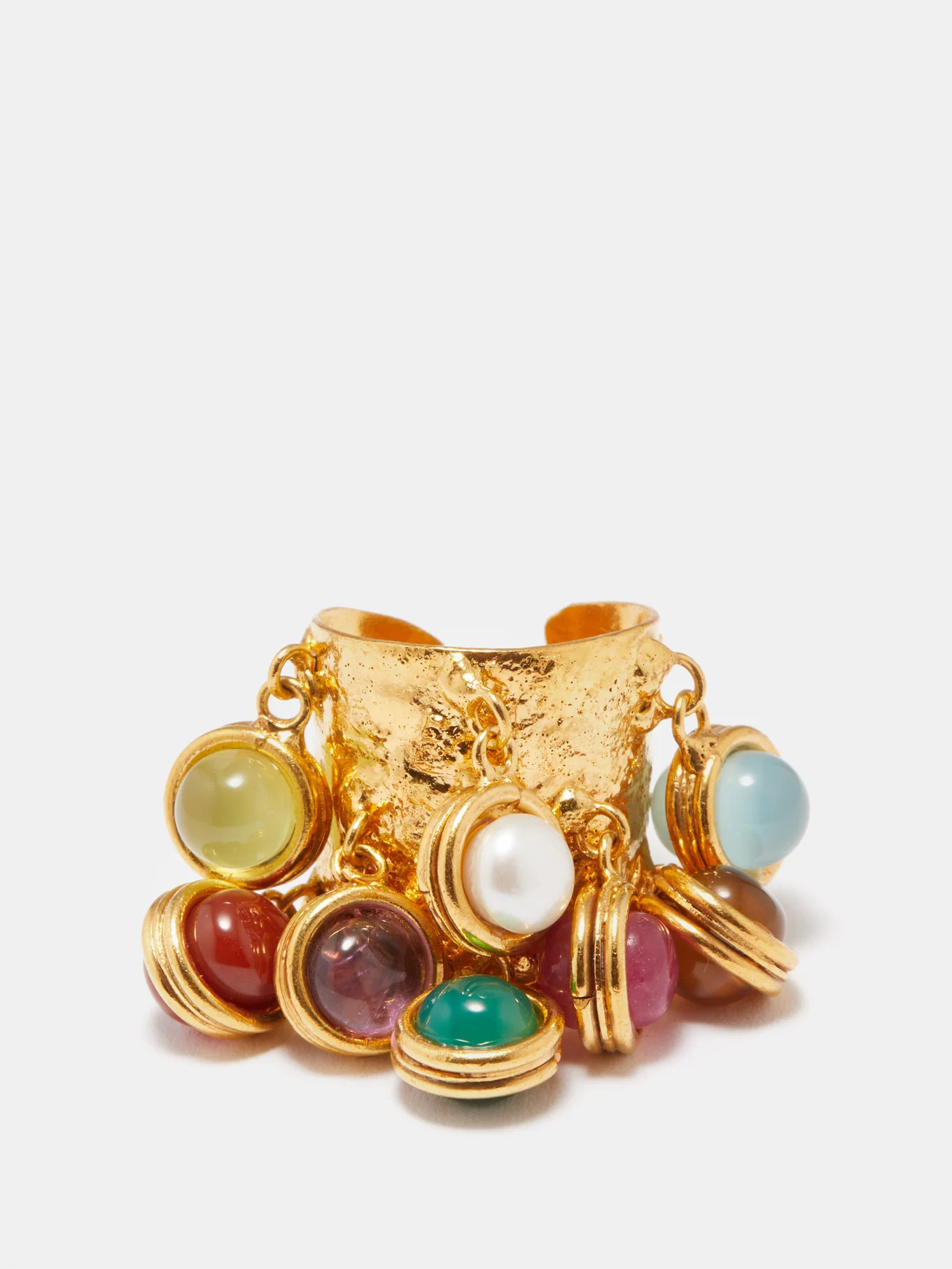 Candies onyx, amethyst and quartz ring | Matches (US)