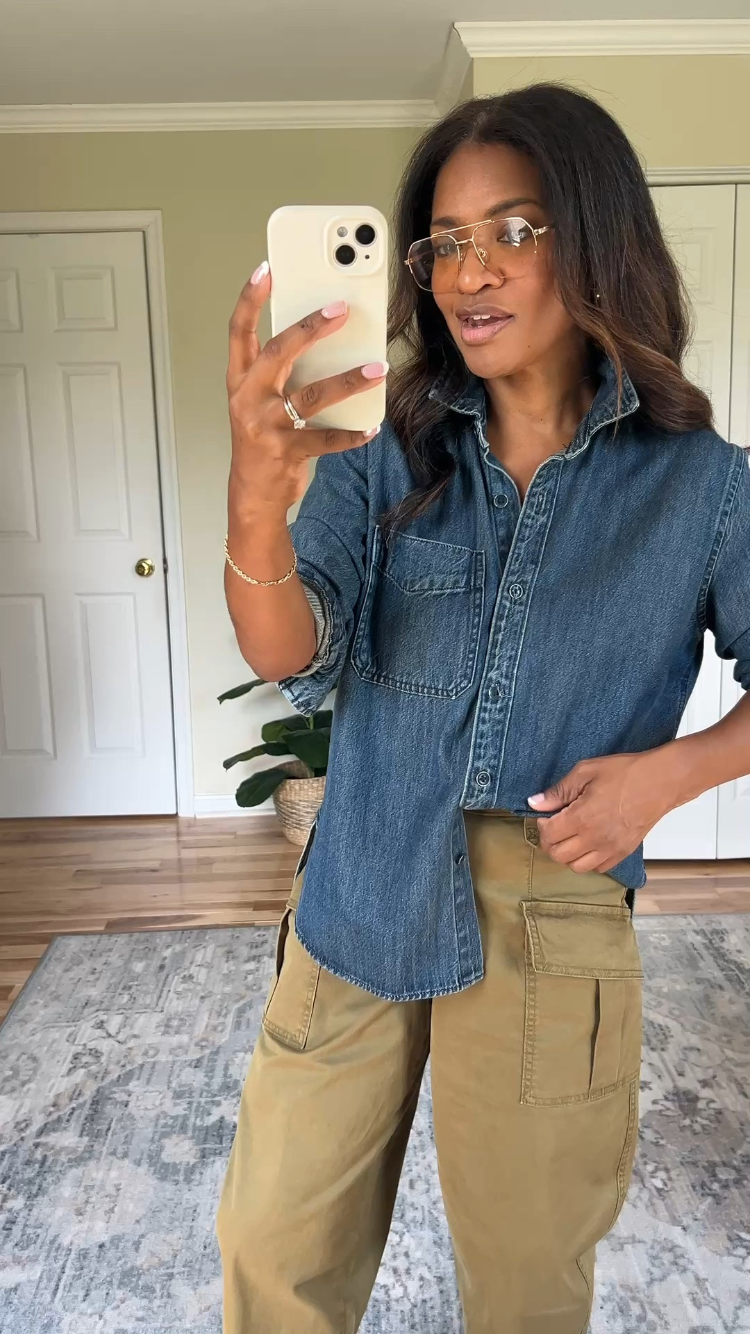 Wearing a small/4 in cargo pants. Recommend staying true to size in denim button down (linking similar ones) linking similar blazers. Size down 1/2 in shoes

#LTKgrwm #LTKootd #LTKOver40