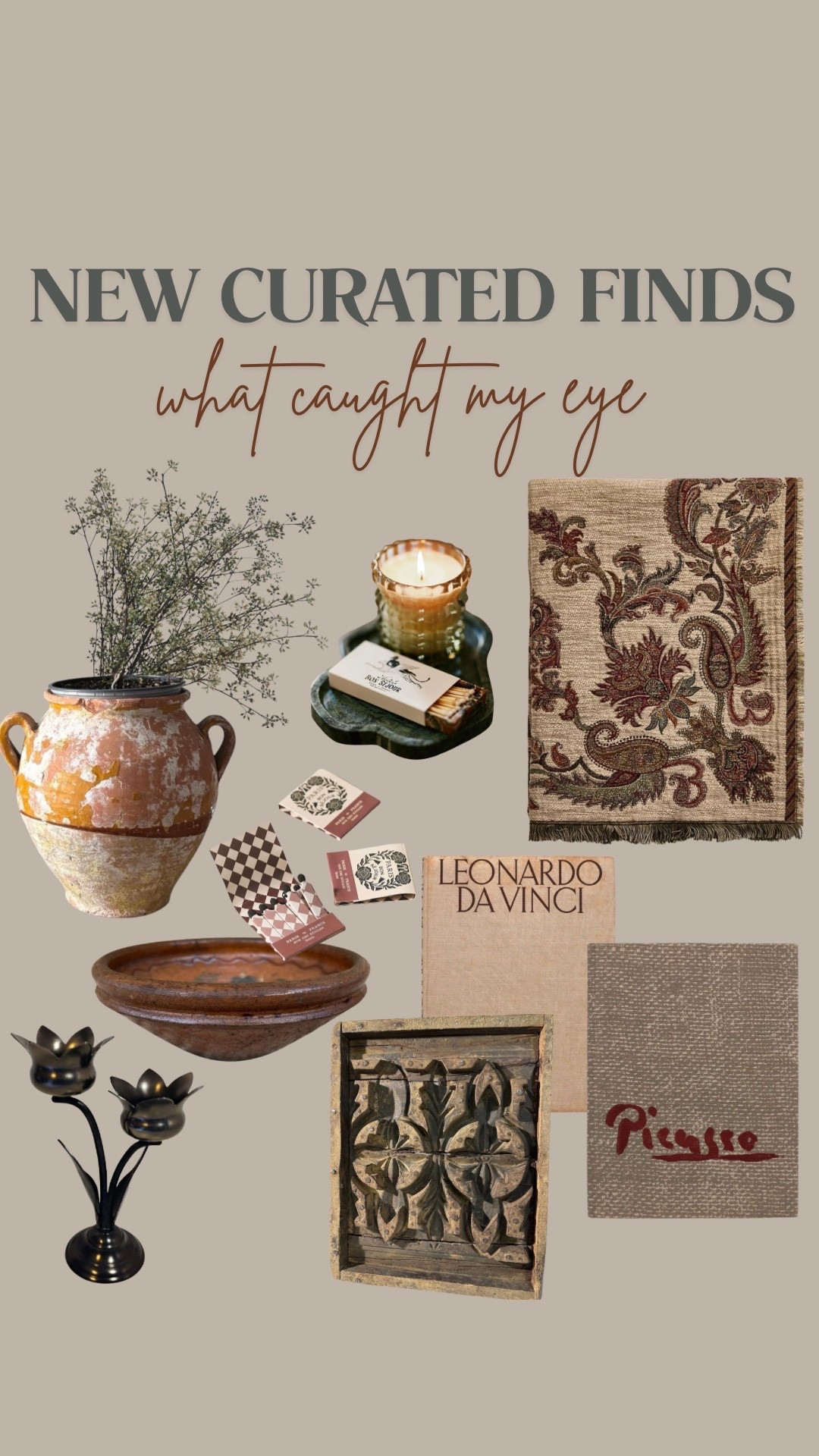 The vintage edit! Curated finds and what I’m loving!!

#LTKU #LTKOver40 #LTKSeasonal