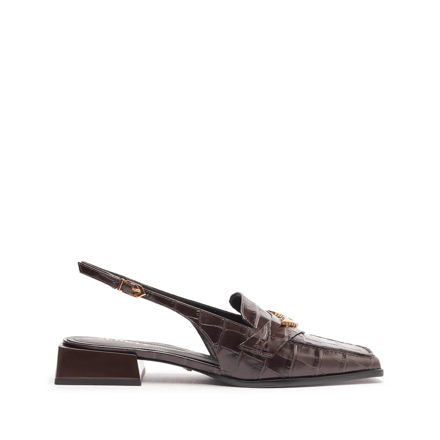 Arizona Sling Block Leather Pump | Schutz Shoes (US)