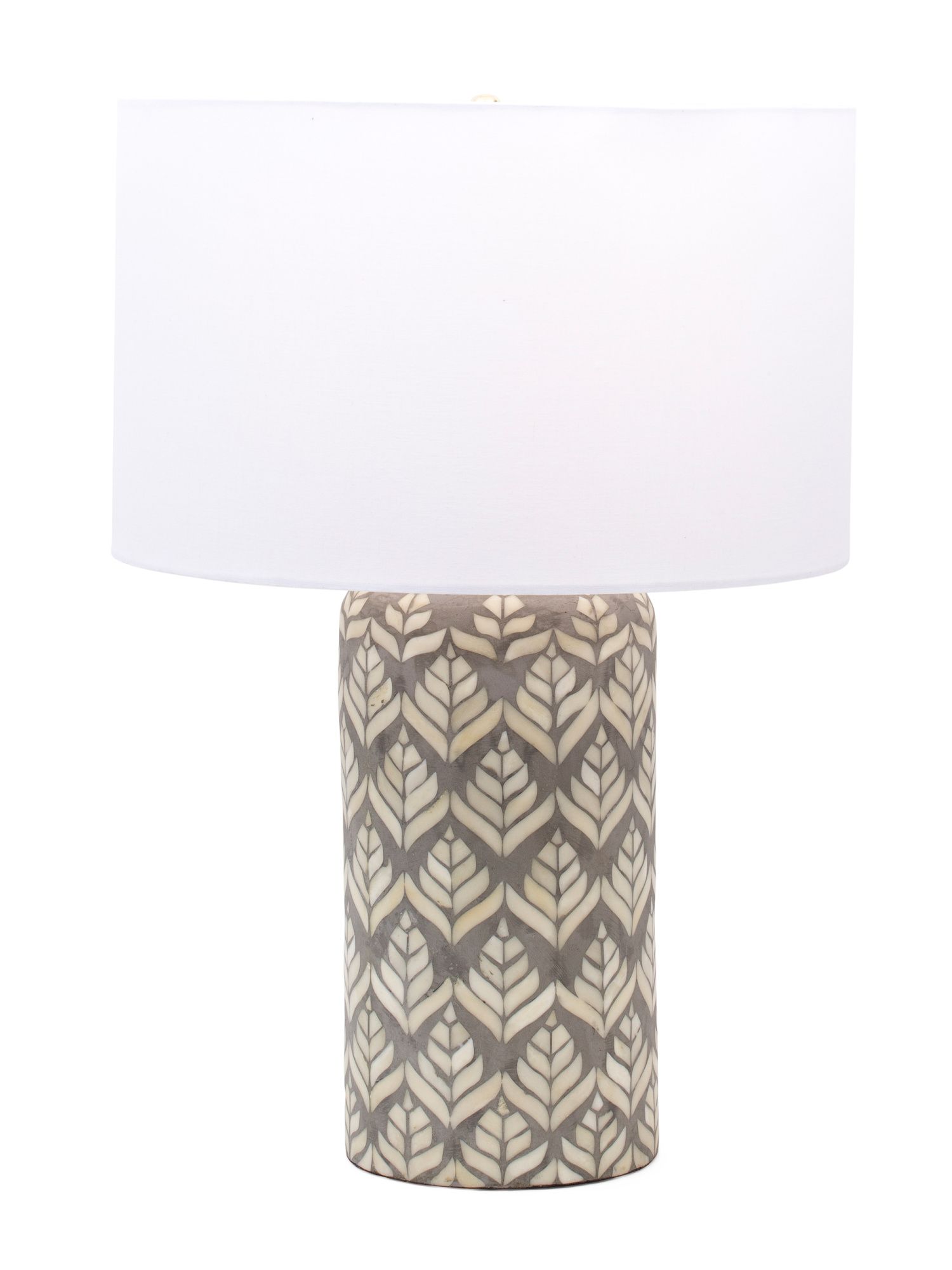 Petal Bone Inlay Table Lamp | TJ Maxx