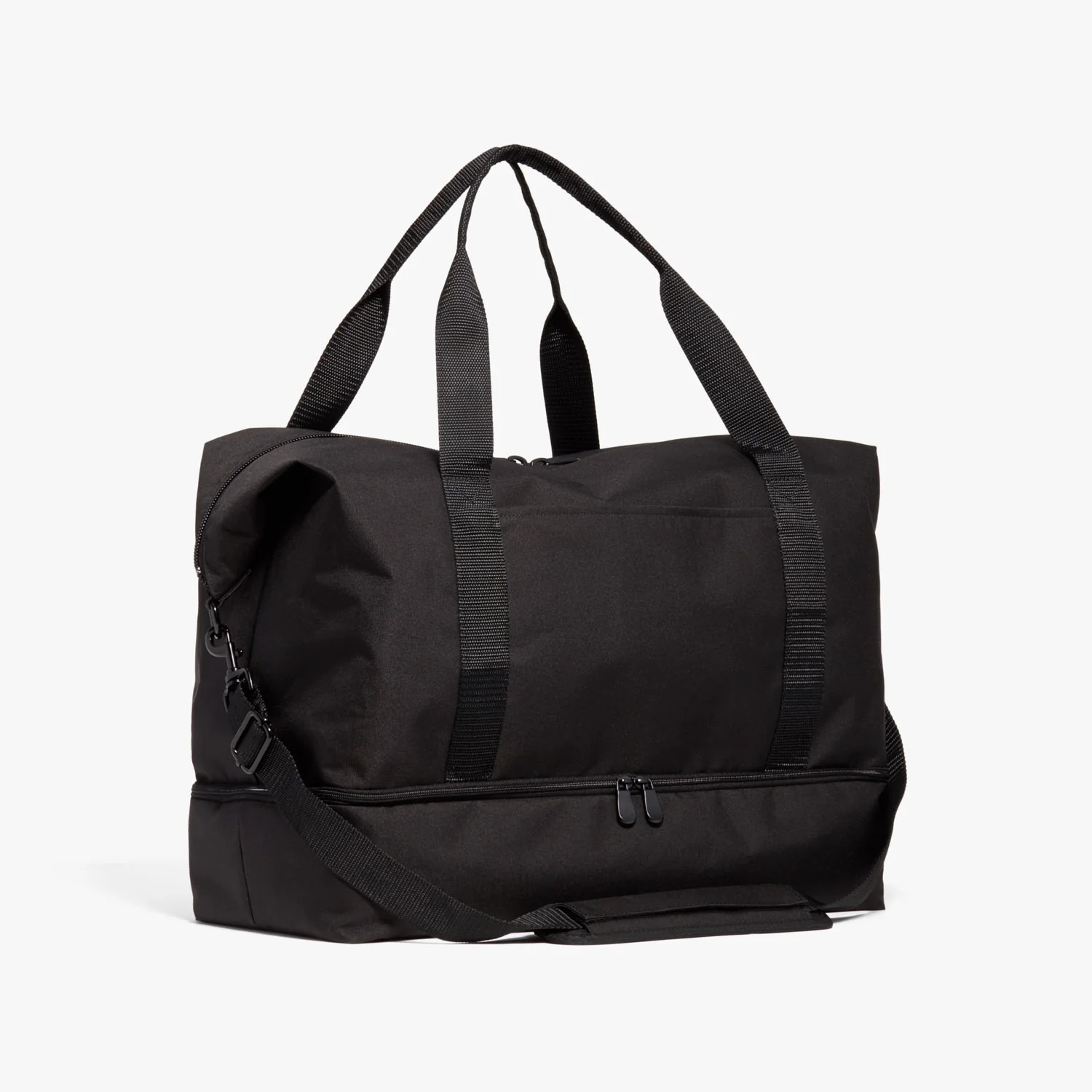 Catalina Deluxe Weekender Travel Bag - Black Recycled Poly | Lo & Sons | Lo & Sons