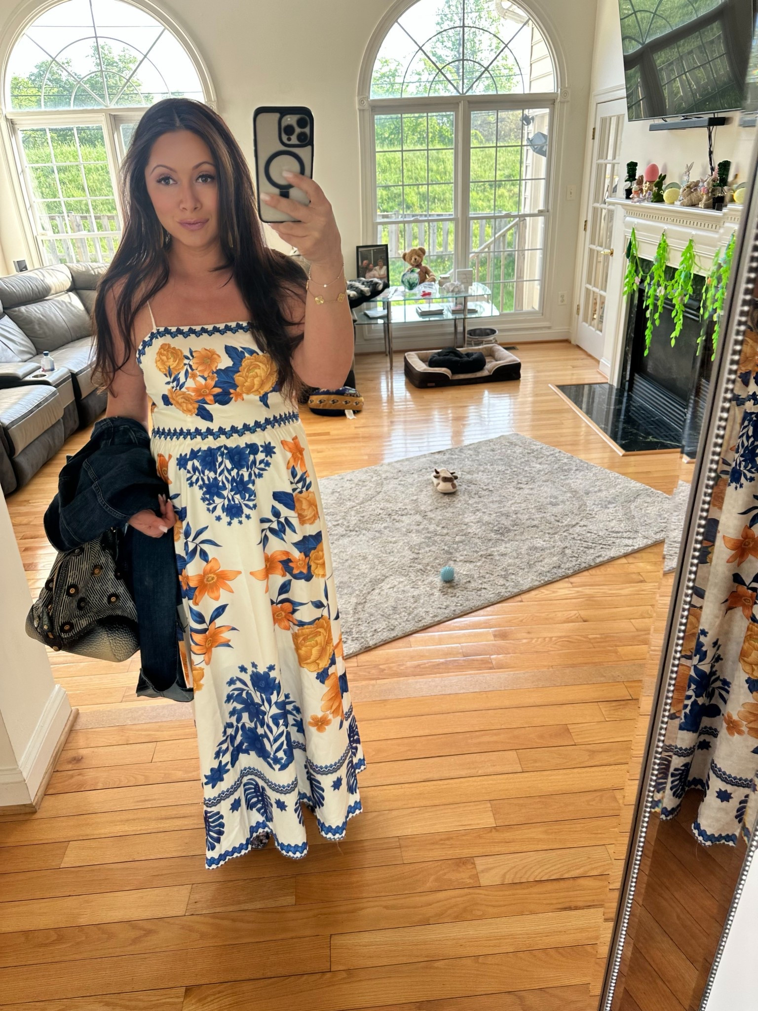 Here we go again! Ton of compliments on my dress and I stayed comfortable and breathy the entire evening even with the growing bump!

#LTKMidsize #LTKFindsUnder50 #LTKBump