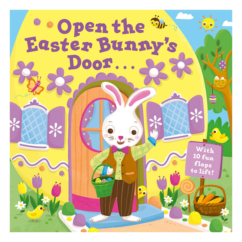 Open the Easter Bunny's Door Children's Book | At Home