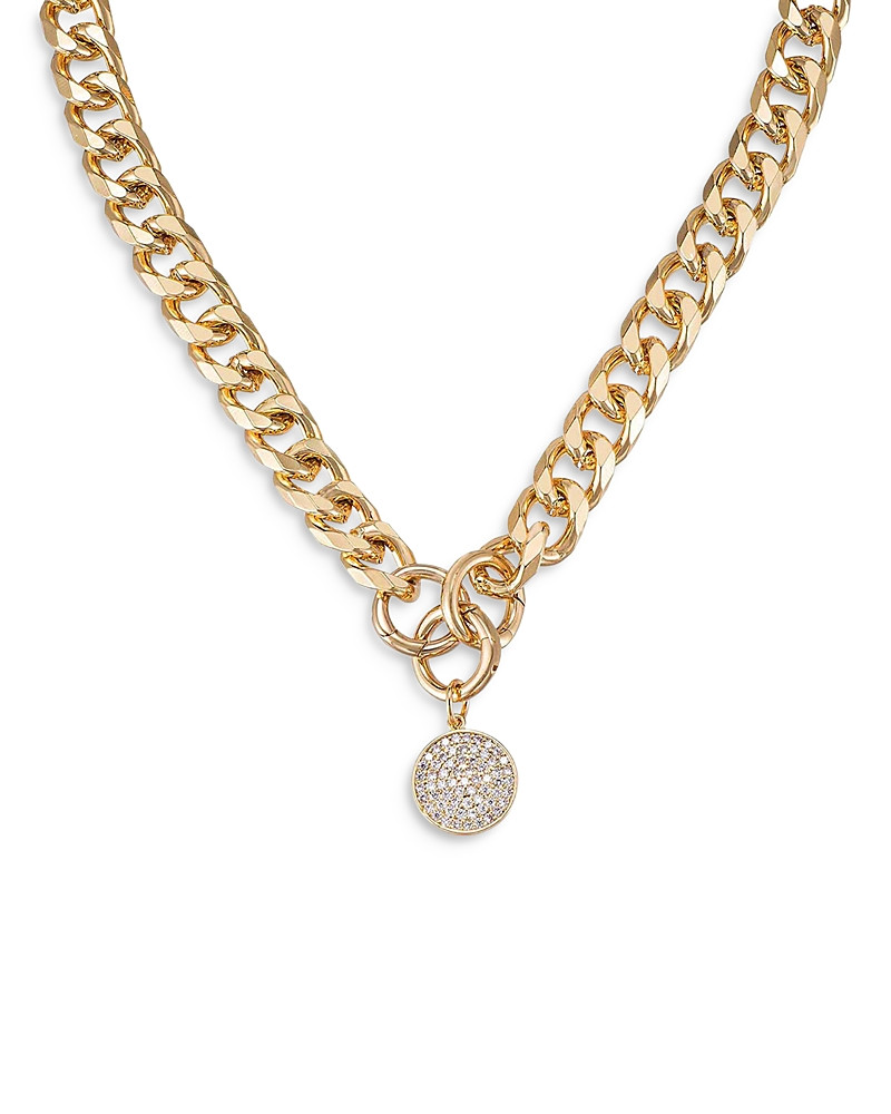 Ettika Crystal Disc Charm Chain Necklace, 18 | Bloomingdale's (US)