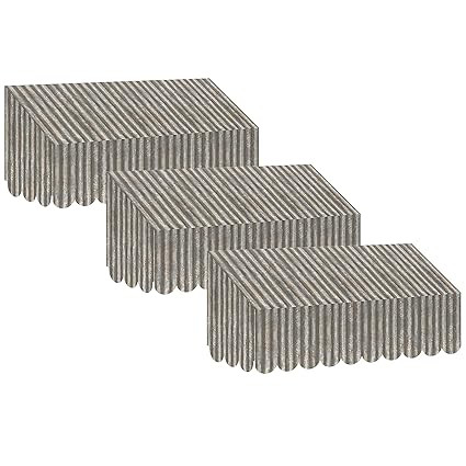 Teacher Created Resources® Home Sweet Classroom Corrugated Metal Design Awning, Pack of 3 | Amazon (US)