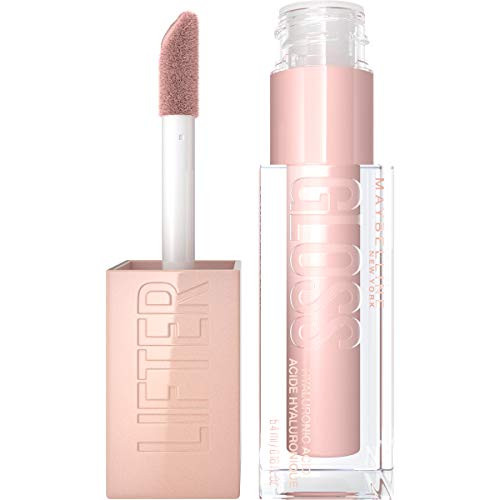 Maybelline Lip Lifter Hydrating Lip Gloss with Hyaluronic Acid, Ice, 0.18 Ounce | Amazon (US)