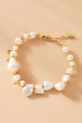 Missoma Mixed Pearl Statement Beaded Bracelet | Anthropologie (US)