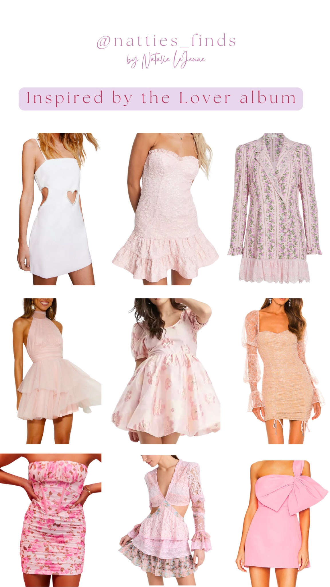 Taylor Swift concert outfit inspo inspired by the Lover album 💗

#taylorswift #swiftie #outfitinspo #tswift #concertfit



#LTKfit #LTKFind #LTKstyletip