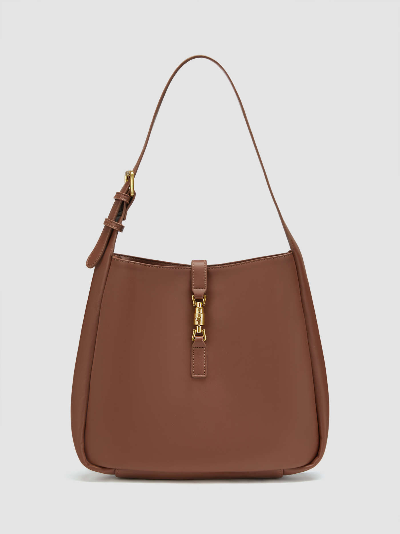 Soft Push-lock Decor Tote Bag | Cider