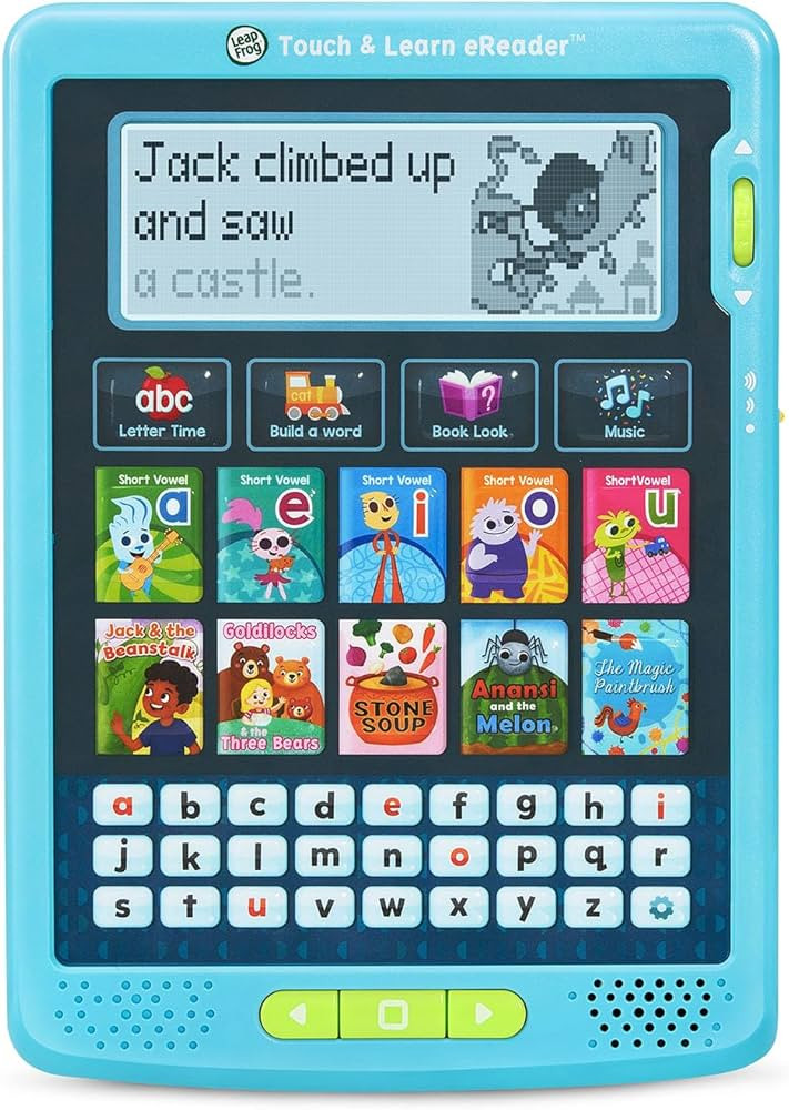 LeapFrog Touch and Learn eReader, Teal | Amazon (US)