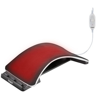 TRAKK Back Stretcher Device with Heating for Targeted Relief, Relieve Tension and Soothe Muscles, White | Target