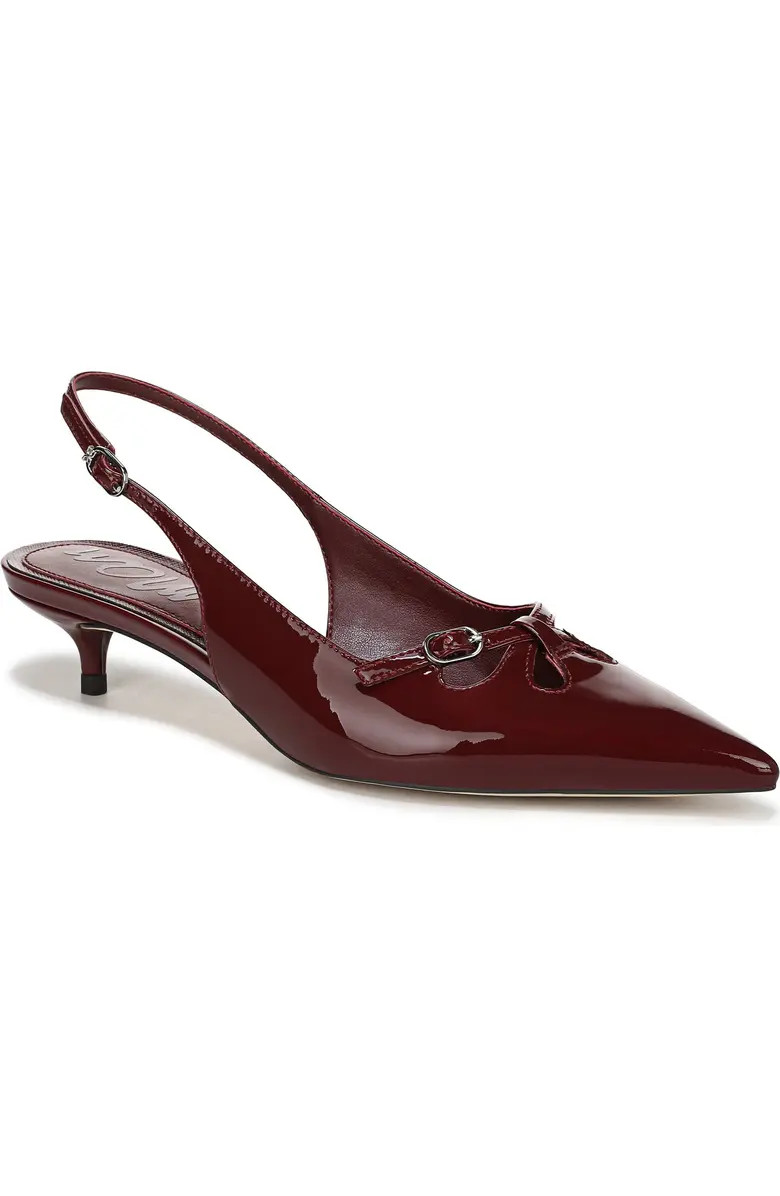 Fauna Kitten Heel Slingback Pump (Women) | Nordstrom